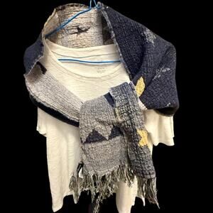 🎉HP!🎉Madewell Womens Geo Star Jacquard Scarf